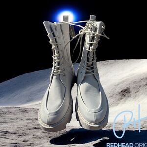 Franco Sarto Margey 2 Lug Sole Mid-calf Boots NEW size 10